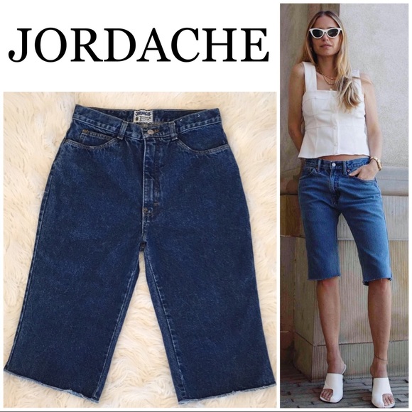 Jordache Denim - Rare Vintage Jordache High Waist Clam Digger Jeans